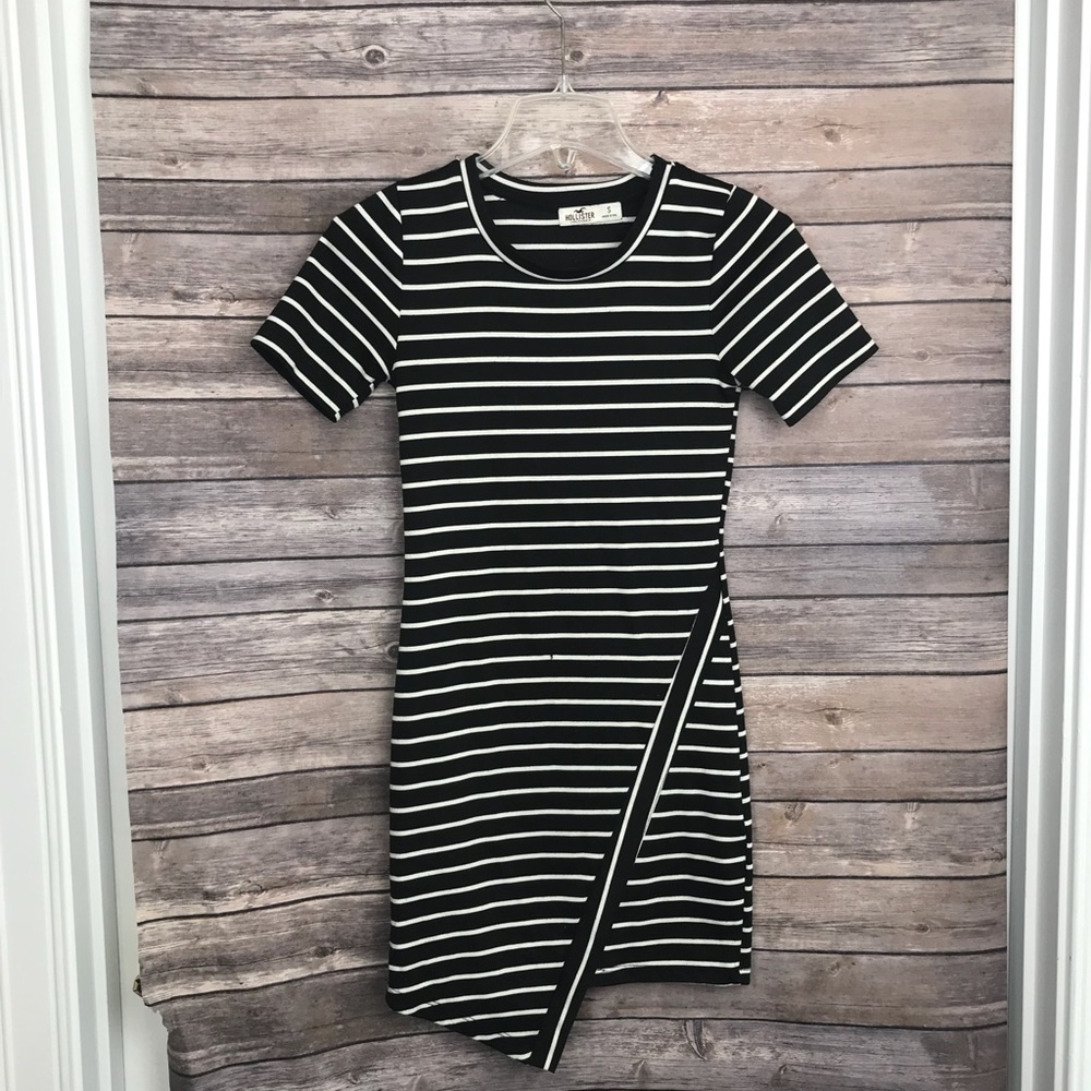 HOLLISTER BODY-CON ASYMMETRICAL DRESS